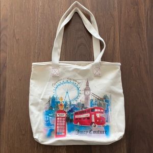 Vintage Juicy Couture Heavy Canvas Tote limited edition